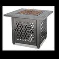 Grilltown Lp Gas Outdoor Firebowl With Slate Tile Mantel GR139884